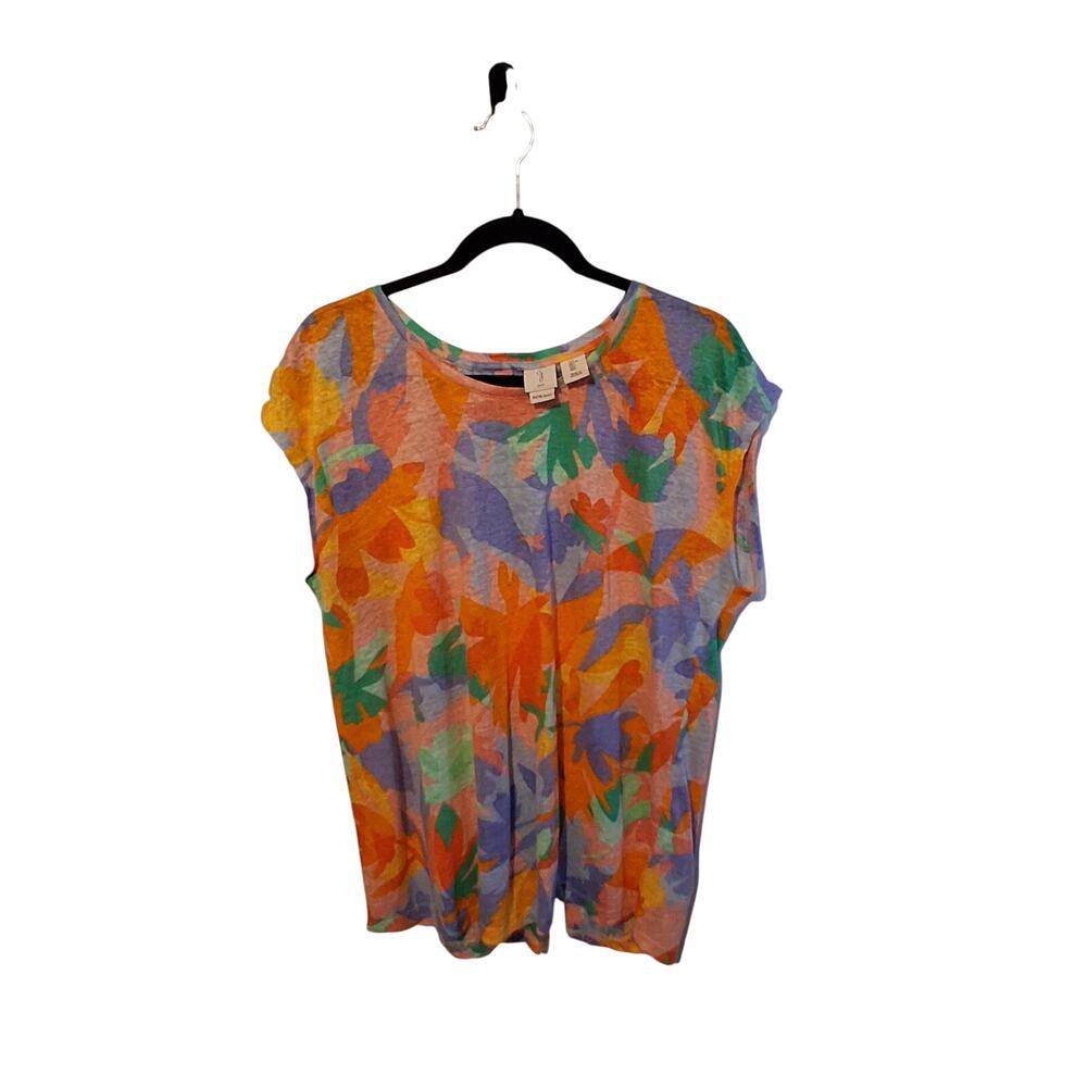 Ladies Summer vacation linen top